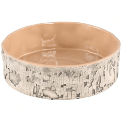 PTMD Blumentopf Millay niedrig L beige 25 cm