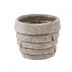 PTMD flower pot Shesheena gray M 14 cm