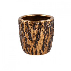 PTMD flower pot Vienna XS gold colored 11 cm