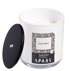 (R) Spaas Duftkerze im Glas Sensual blush 11 cm