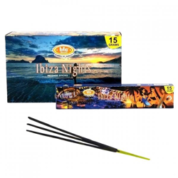 Incense sticks Ibiza Nights 20 cm 15 grams