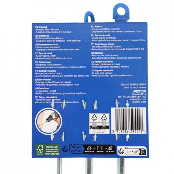 Spektrum Mixer 40 cm Satz von 3