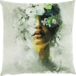 Unique Living cushion Siwa green 45 x 45 cm