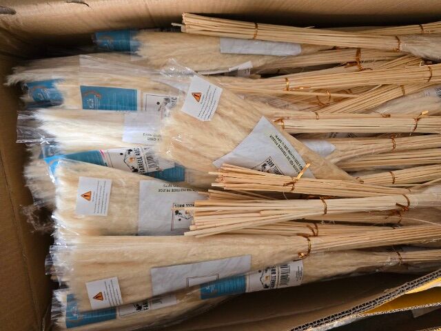 100% Natürliches Pampasgras Dekogras beige cremeweiß 150Stk Perfekt für TikTok Shop Ware