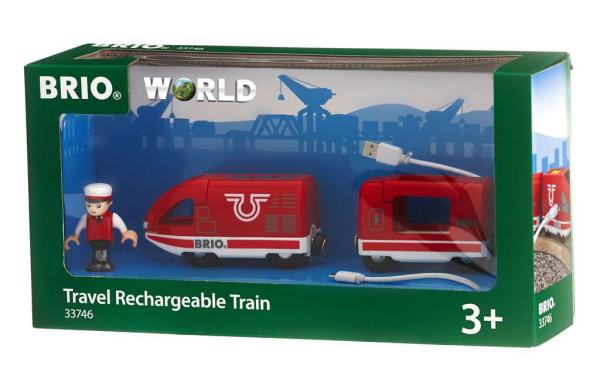 BRIO 33746 - Roter Akku-Reisezug