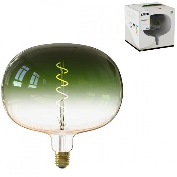 Calex bulb LED Boden dimmable 5W E27 green 22 cm