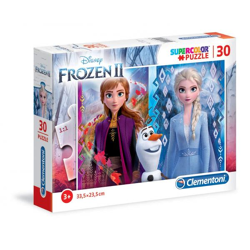 Clementoni 20251 - 30 piece SuperColor Puzzle - Disney Frozen 2 / The Ice Queen 2