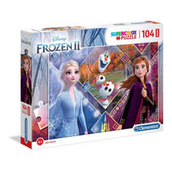 Clementoni 23739 - 104 Maxi Pieces Puzzle - Disney Frozen 2 / The Ice Queen 2