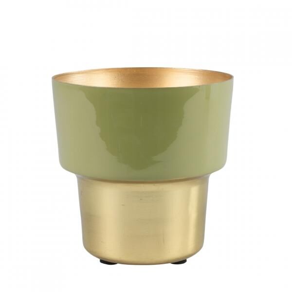Countryfield Blumentopf Madina S olivgrün 10 cm