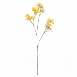 Countryfield Kunstblume Cosmos gelb 105 cm