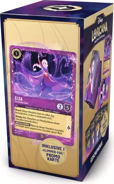 Disney Lorcana: Set 9 - Mythen - Spezial Geschenk-Set Elsa DE 