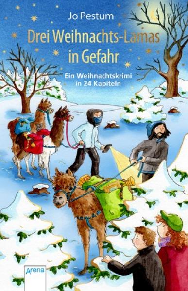 Drei Weihnachts-Lamas in Gefahr - Ein Weihnachtskrimi - Buch