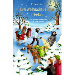 Drei Weihnachts-Lamas in Gefahr - Ein Weihnachtskrimi - Buch