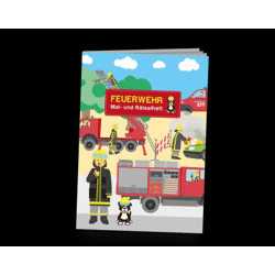 FEUERWEHR - small coloring and puzzle booklet
