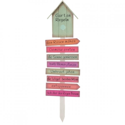 Garden stick garden rules 104 cm