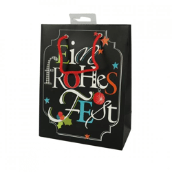 Gift bag Ein Frohes Fest 16.5 x 10 x 21.5 cm