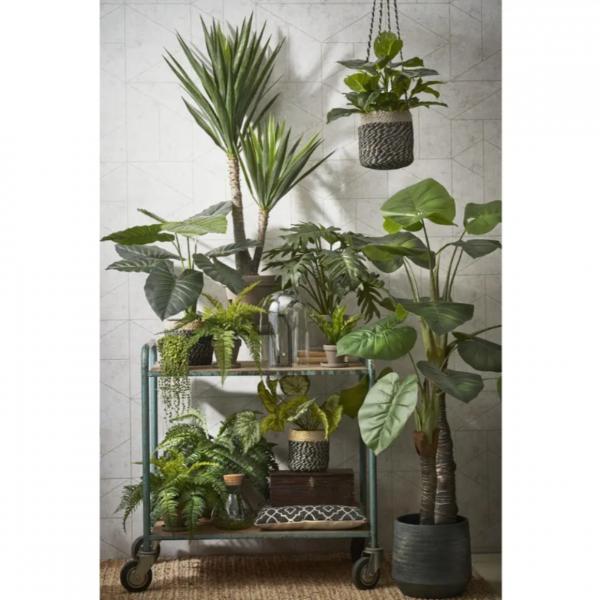 Glimmerkorb Bonaparte schwarz 18 cm