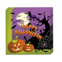 HAPPY SPOOKY HALLOWEEN (NEW) - 20 Papierservietten (2-lagig) 33x33cm