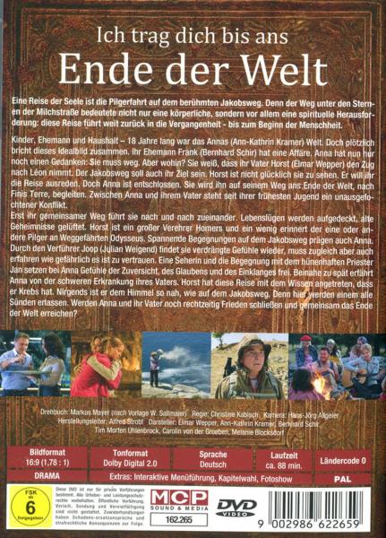 Ich trag dich bis ans Ende der Welt auf DVD