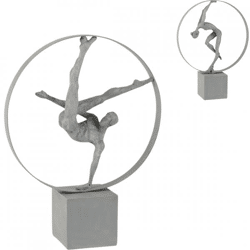 J-Line beeld atleet in ring 47 cm 2 assorti