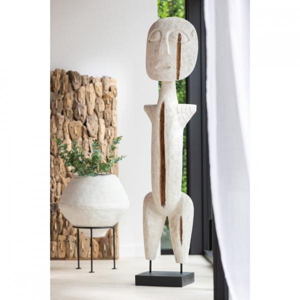 J-Line Figur Primitiv weiß 144 cm