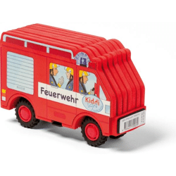 Kiddilight car - fire department - book