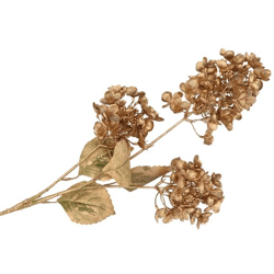 Künstliche Blume Hortensie golden 87 cm