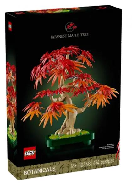 LEGO Botanicals 10348 - Japanischer Roter Ahorn &ndash; Bonsai-Baum (474 Teile)