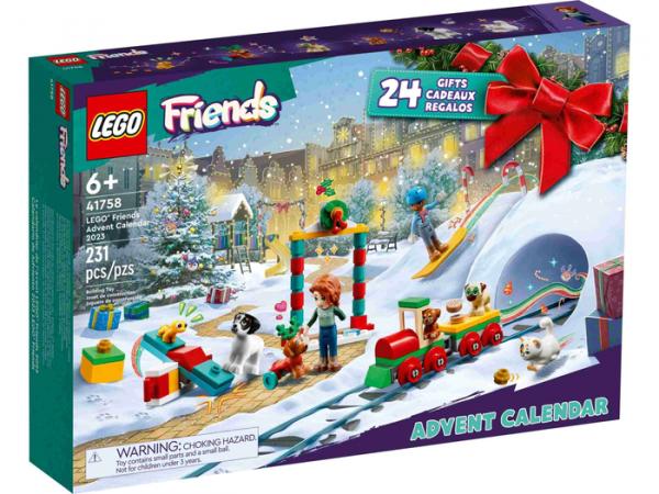 LEGO&reg; 41758 - Friends Adventskalender 2023 - Tierspielplatz (231 Teile)