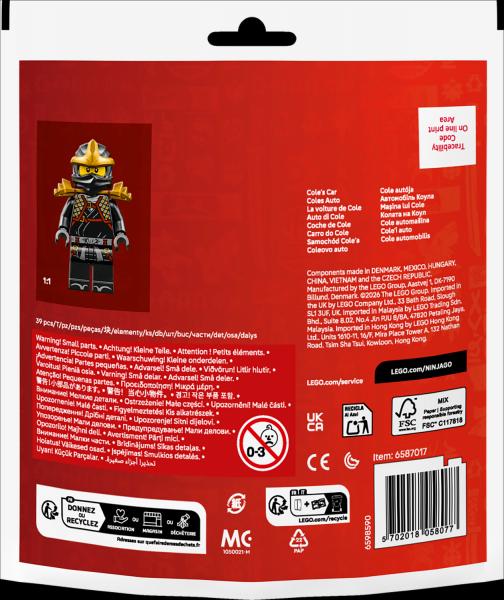 LEGO&reg; NINJAGO&reg; 30723 - Ninja Coles Flitzer - Recruitment Bags Polybeutel