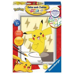 Malen nach Zahlen - Pikachu