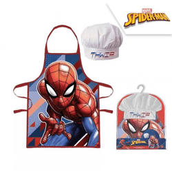 Marvel Spiderman - Kochschürze + Hut
