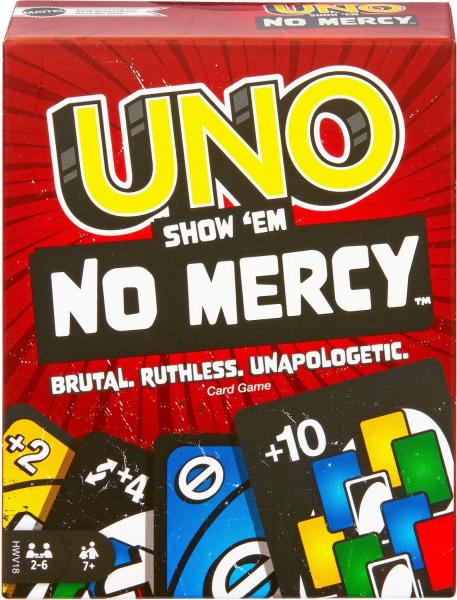 Mattel HWV18 - UNO No Mercy - Kartenspiel f&uuml;r Kinder