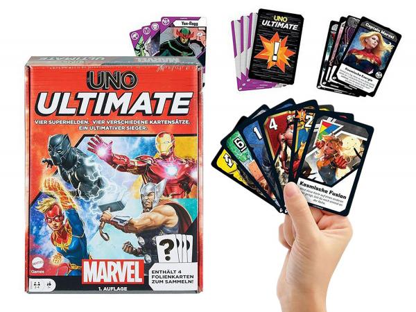 Mattel - Marvel Uno Ultimate in Box