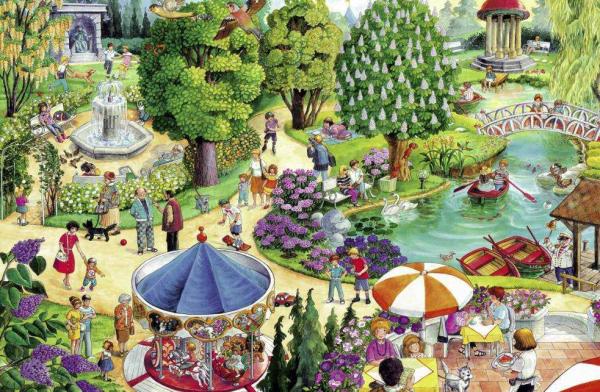 Mein gro&szlig;es Wimmelbuch mit R&auml;tselspa&szlig;