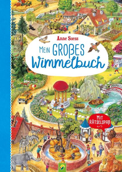 Mein gro&szlig;es Wimmelbuch mit R&auml;tselspa&szlig;