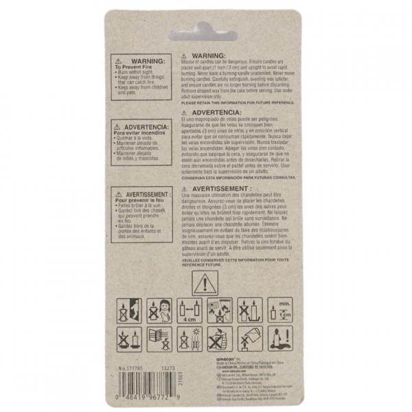 Nummer Kerze 5 Jahre 13,5 cm