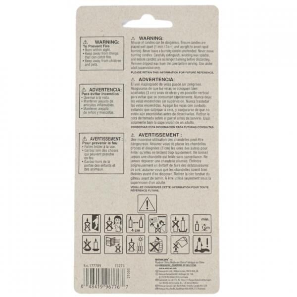 Nummer Kerze 9 Jahre 13,5 cm