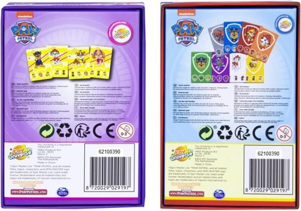 Paw Patrol - Qartett, 2-fach sortiert