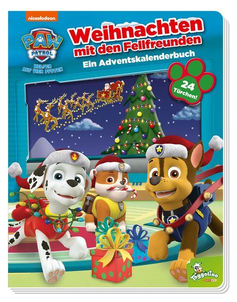 PAW Patrol Weihnachten mit Fellfreunden - Pappbilderbuch Adventskalenderbuch