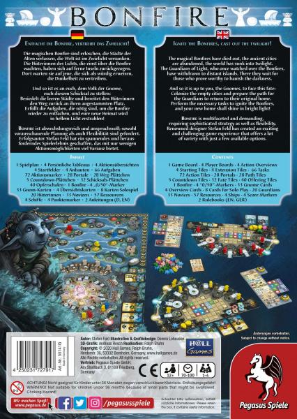 Pegasus Spiele 55141G - Bonfire - Brettspiel