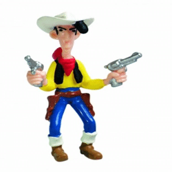 Plastoy 63101 - Lucky Luke with 2 pistols