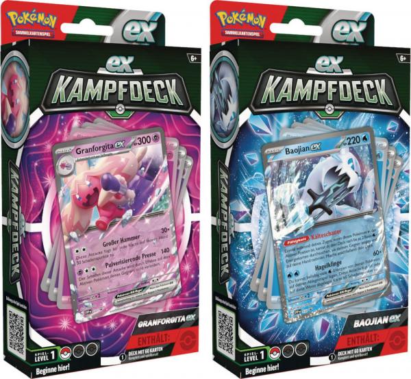 Pokemon PKM EX-Kampfdeck Baojian-ex / Kampfdeck Granforgita-ex