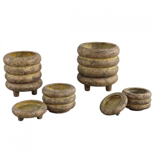 PTMD Blumentopf auf Fuß Janny S 14 cm