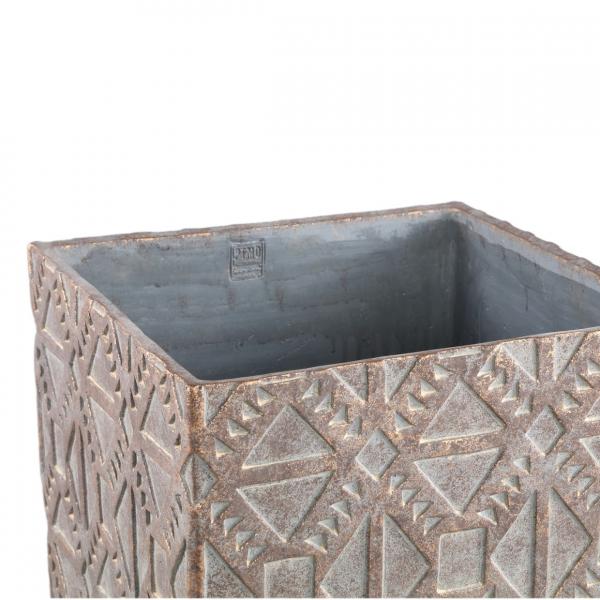 PTMD Blumentopf Jenah braun L 30 cm