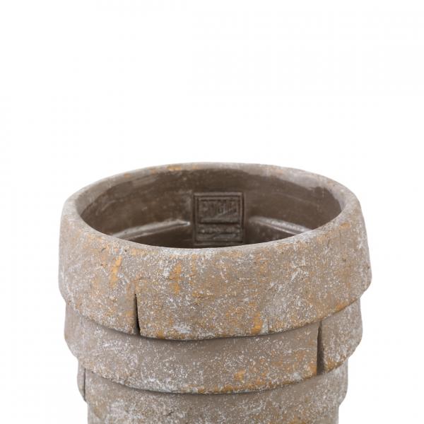 PTMD Blumentopf Shesheena grau L 17 cm