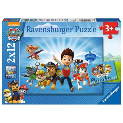 Ryder und die Paw Patrol - Puzzle 2x12 Teile