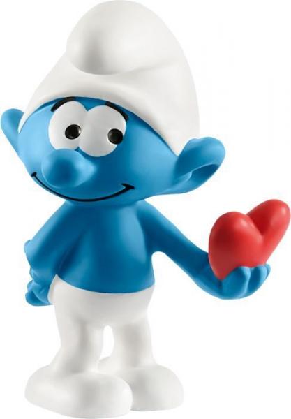 Schleich 20817 - Schlumpf mit Herz Spielfigur