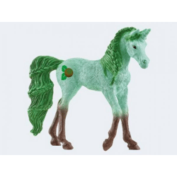 Schleich 70734 - Spielfigur, Bayala Sammel Einhorn Minzschokolade