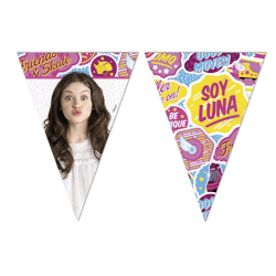 Soy Luna - 1 Tringle flag banner